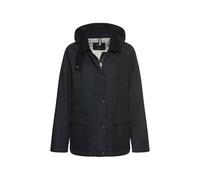 camel active Damen Outdoor Jacke mit Abnehmbarer Kapuze und Kordkragen Dunkelblau, womenswear-40