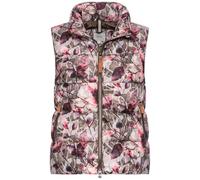 camel active Damen Outdoor Weste im Relaxed Fit Grau-Pink, womenswear-46