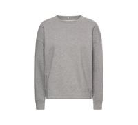 camel active Damen Oversized Sweatshirt mit Rückenprint Grau, Womenswear-M