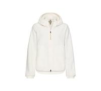 Camel Active Damen Polar-Fleecejacke mit fester Kapuze Milchweiß Größe 54