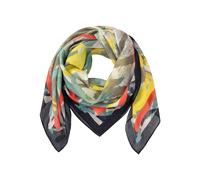 camel active - Quadratisches Modetuch aus feinem Baumwoll-Modal-Mix - Gr. - OS