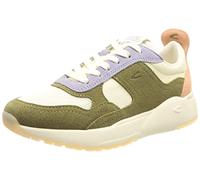 camel active Damen Ramble Sneaker, Cream Lavender Multi, 38 EU
