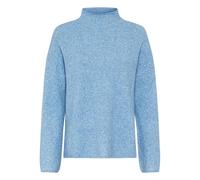 camel active Damen Rollkragenpullover aus einem Wollmix Hellblau, Womenswear-M