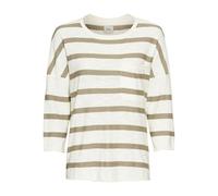 camel active Damen Rundhals Pullover aus Baumwolle Grün, Womenswear-XL