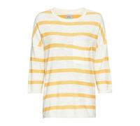 camel active Damen Rundhals Pullover aus Baumwolle Orange, Womenswear-XXL