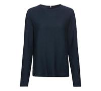 camel active - Rundhalspullover aus Feinstrick night blue - Gr. - S