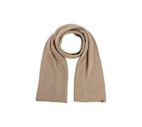 camel active Damen Schal aus weichem Materialmix Karamell, womenswear-OS