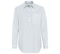 camel active Damen Schlupfbluse aus Reiner Baumwolle Hellblau, Womenswear-M