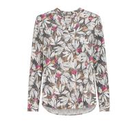 camel active Damen Schlupfbluse mit floralen Allover-Print Mehrfarbig, Womenswear-XXL
