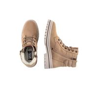 camel active Damen Schnürboot mit warmem Wollfutter Beige, womenswear-37