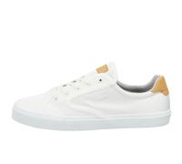 Camel Active Damen Sneaker aus Baumwoll Quill Weiß 41