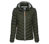 camel active Damen Steppjacke aus recyceltem Polyester Dunkelgrün, womenswear-46
