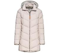 camel active Damen Steppmantel aus recyceltem Polyester Mandel, womenswear-46