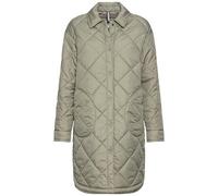 camel active Damen Steppmantel aus recyceltem Polyester Salbei Grün, womenswear-46