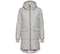 camel active Damen Steppmantel aus recyceltem Polyester Salbei Grün, womenswear-46