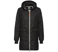 camel active Damen Steppmantel aus recyceltem Polyester Schwarz, womenswear-34