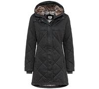 camel active Damen Steppmantel im Vintage Look Schwarz, womenswear-38
