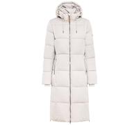 camel active Damen Steppmantel mit Kapuze Weiß-Grau, womenswear-42