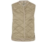 camel active Damen Steppweste aus recyceltem Polyester Salbei Grün, womenswear-38