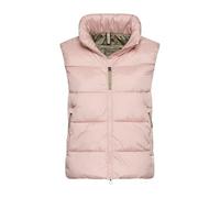 Camel Active Weste 360670-6F23 Damen Steppweste mit 2-Wege-Reißverschluss Rosa Größe 42