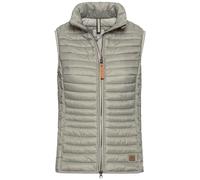 camel active Damen Steppweste mit 2-Wege-Reißverschluss Salbei Grün, womenswear-46