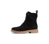 camel active Damen Stiefelette aus echtem Leder Schwarz, womenswear-38