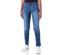 camel active Damen Straight Fit 5-Pocket Jeans 32 Blau womenswear-30/32