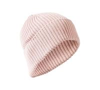 camel active Damen Strick-Beanie aus Reiner Baumwolle Rosa Womenswear-OS