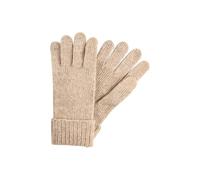 camel active Damen Strickhandschuhe aus weichem Materialmix Karamell, womenswear-L
