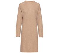 camel active Damen Strickkleid mit Stehkragen Beige, Womenswear-XS