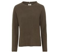 camel active Damen Strickpullover aus Baumwolle Oliv, Womenswear-XL
