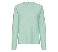 camel active Damen Strickpullover aus Reiner Baumwolle Hellgrün, Womenswear-XS