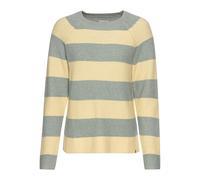 camel active Damen Strickpullover im Streifenmuster Gelb-Grün Womenswear-S
