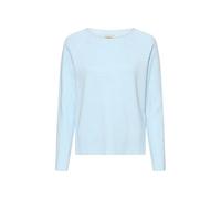 camel active - Strickpullover mit Rundhalsausschnitt soft blue - Gr. - M