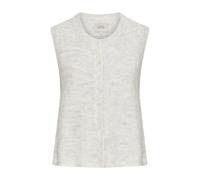camel active Damen Strickweste mit Knopfleiste | modische Strickweste mit durchgehender Knopfleiste und Rundhalsausschnitt - hält den Körper bei kalten Temperaturen warm