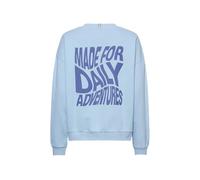 Camel Active Sweatshirt mit Backprint soft blue Größe XXL