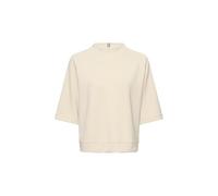 camel active Damen Sweatshirt mit Rundhalsausschnitt Perlweiß, Womenswear-XL