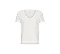 camel active Damen T-Shirt aus 100% Baumwolle Milchweiß, womenswear-4XL