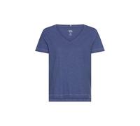 camel active Damen T-Shirt aus 100% Baumwolle Ozeanblau, womenswear-4XL