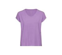 camel active Damen T-Shirt aus elastischer Viskose Lila, Womenswear-XXL