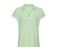 camel active Damen T-Shirt mit Polokragen aus Organic Cotton Pistazie Womenswear-M