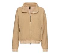 camel active - Teddy Blouson mit Stehkragen und 2-Wege-Reißverschluss cashmere - Gr. - 44