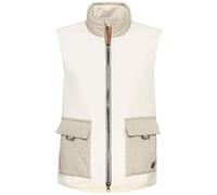 camel active Damen Teddy Fleeceweste mit Stehkragen Wollweiß, womenswear-42