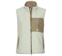 camel active Damen Teddy Weste mit Stehkragen