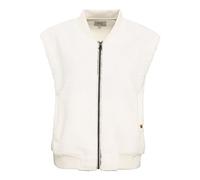 camel active Damen Teddy Weste mit Strickbündchen