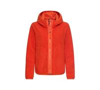 camel active Damen Teddyjacke mit wärmenden Taschenfutter | Warme Teddyjacke mit 2-Wege-Reißverschluss und reflektierenden Details im Regular Fit