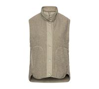 Camel Active Damen Teddyweste 360740-7F21 Salbei mit Stehkragen Größe 42