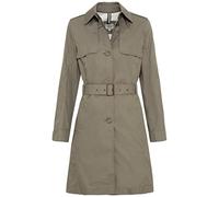 camel active Damen Trenchcoat aus einem Baumwollmix Khaki, womenswear-46