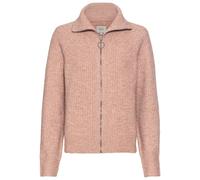 camel active Damen Troyer Pullover aus recyceltem Polyester Pink, Womenswear-L