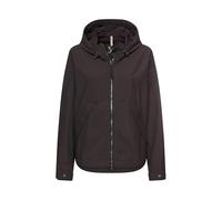 camel active Jacke mit Kapuze und Zweiwege-Reißverschluss in Black, Größe 38